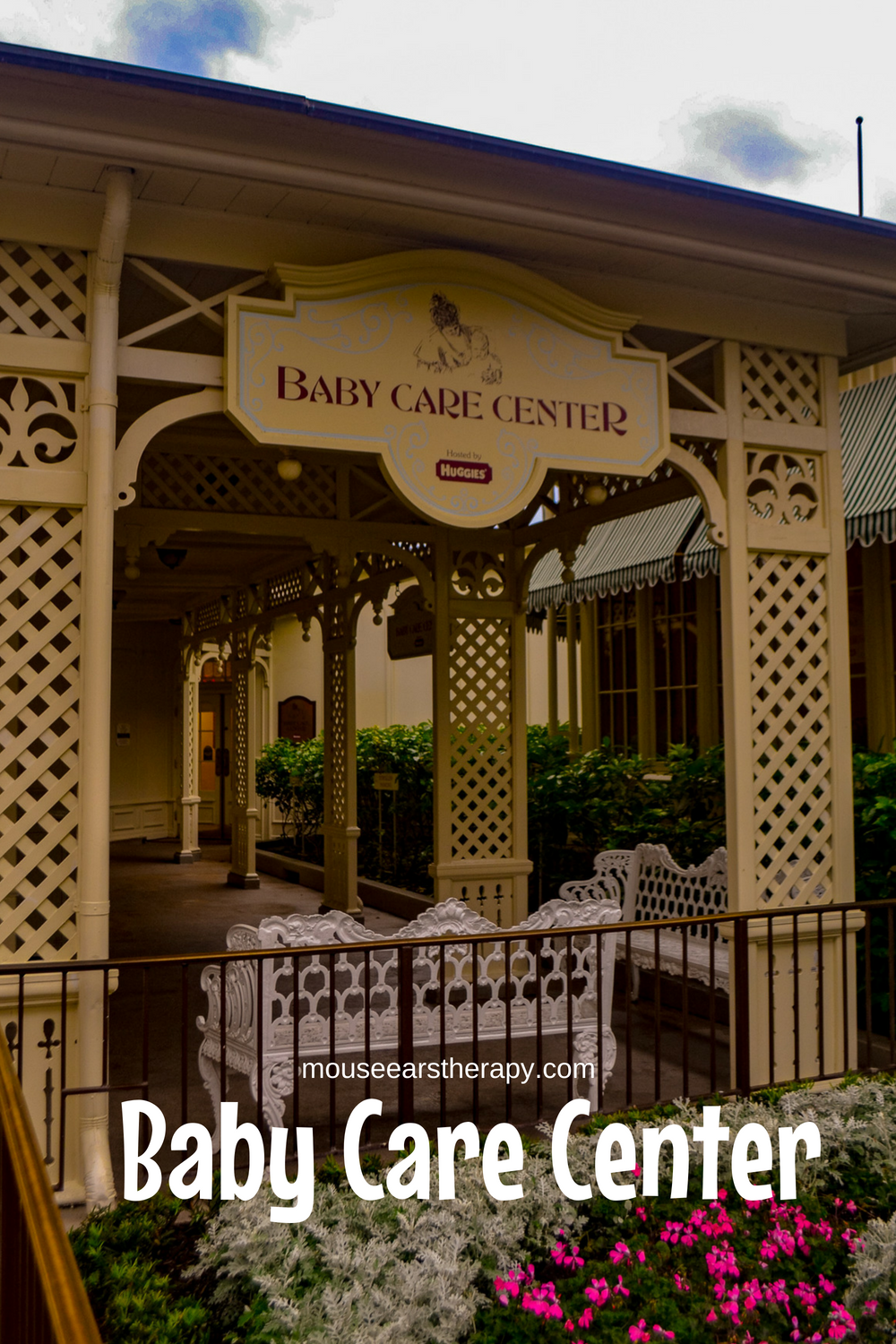 Baby Care Center in Magic Kingdom near the Crystal Palace, a great sensory break area. 
