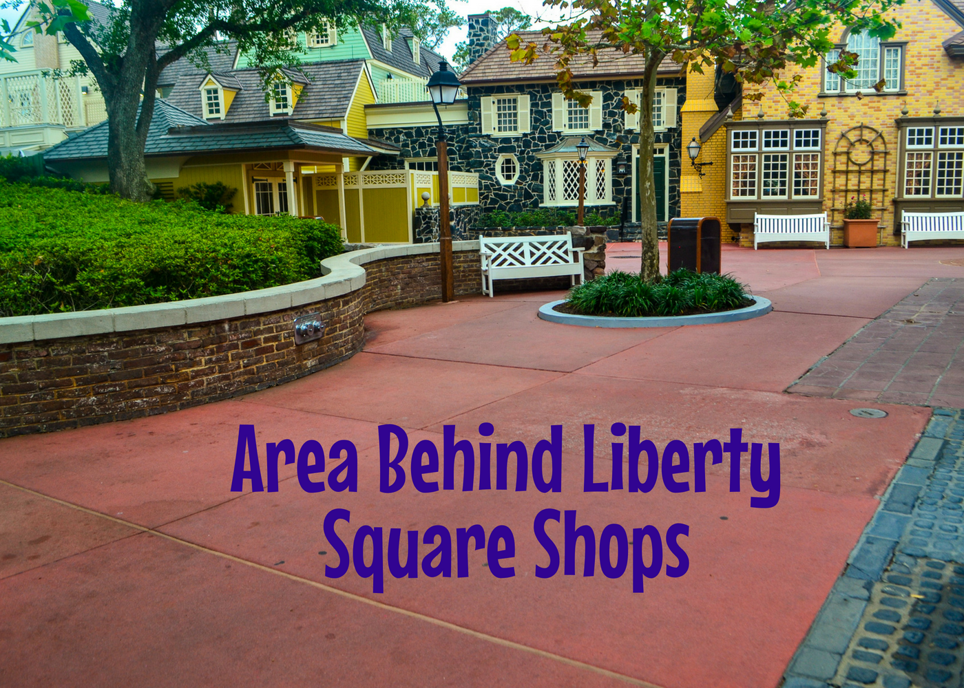 Sensory Break Area in Liberty Square in Disney's Magic Kingdom