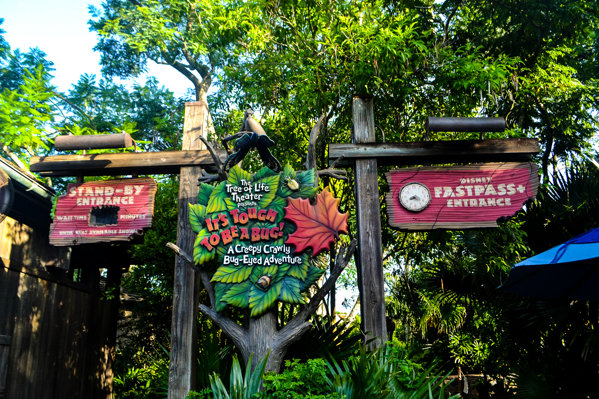 It's Tough To Be A Bug entrance in Animal Kingdom